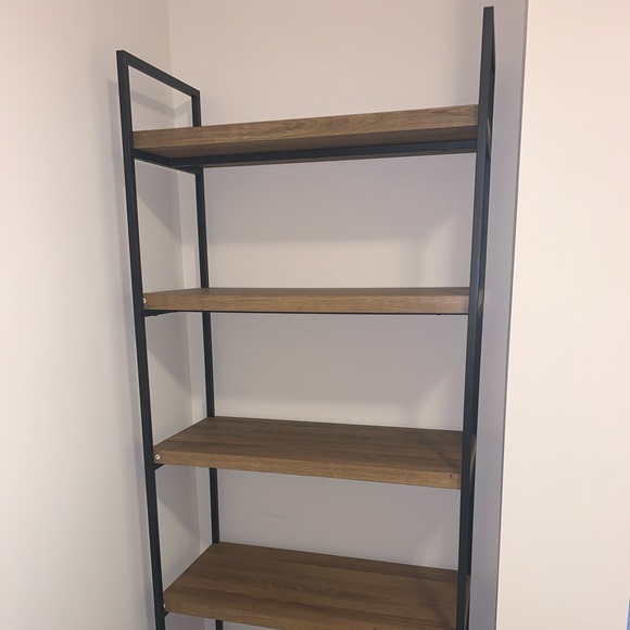 Canvas Robson Wide 5-Shelf Bookcase - Picture 3 of 9